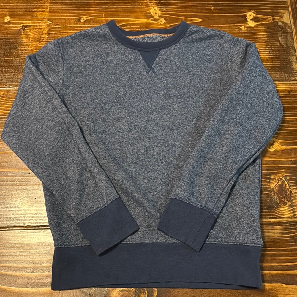 Kids Blue Crewneck Sweater